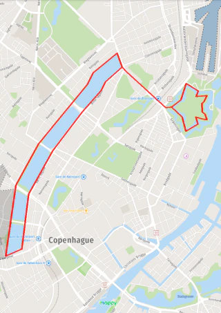 Carte de la marche København